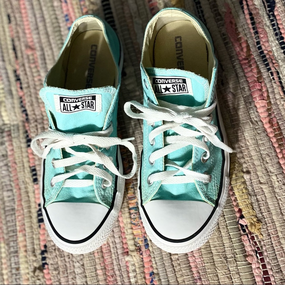 Converse Sneakers- Teal